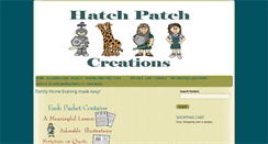Desktop Screenshot of hatchpatchcreations.com